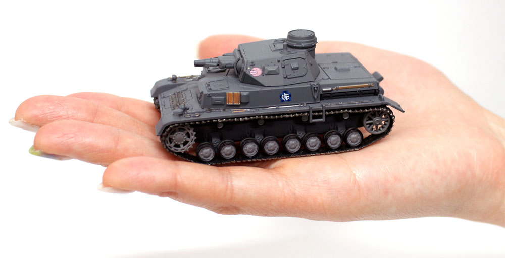 4号戦車 D型 あんこうチーム 全国大会時 完成品 (プラッツ てのひら戦車道コレクション No.GPC72-001) 商品画像_4