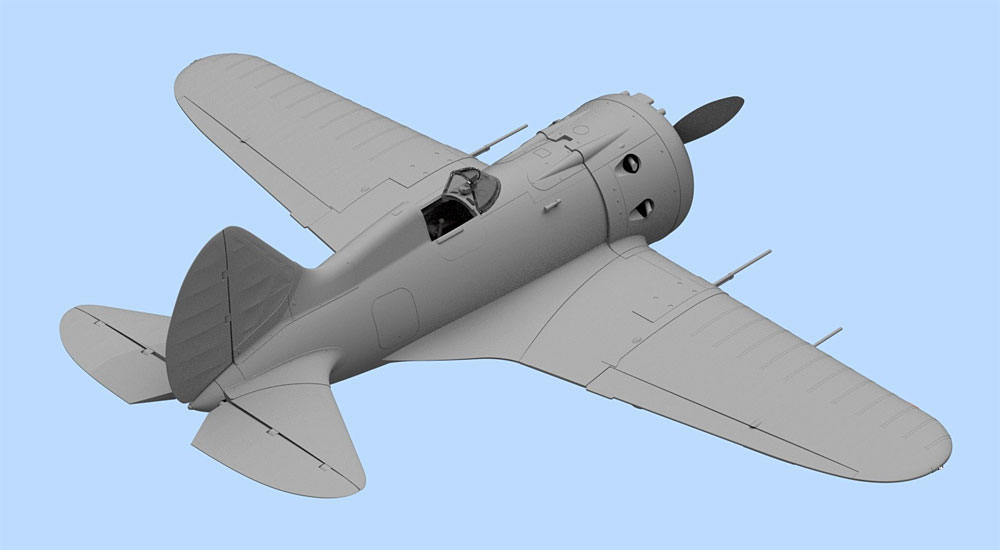 ポリカルポフ I-16 タイプ28 プラモデル (ICM 1/48 エアクラフト プラモデル No.48098) 商品画像_2