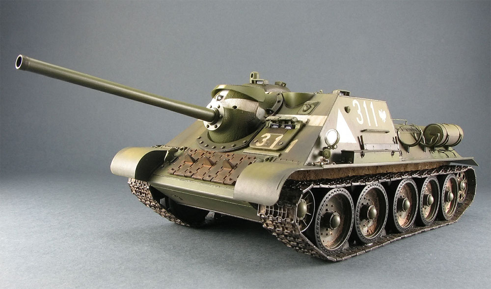 SU-85 Mod.1944 初期生産型 フルインテリア プラモデル (ミニアート 1/35 WW2 ミリタリーミニチュア No.35204) 商品画像_2