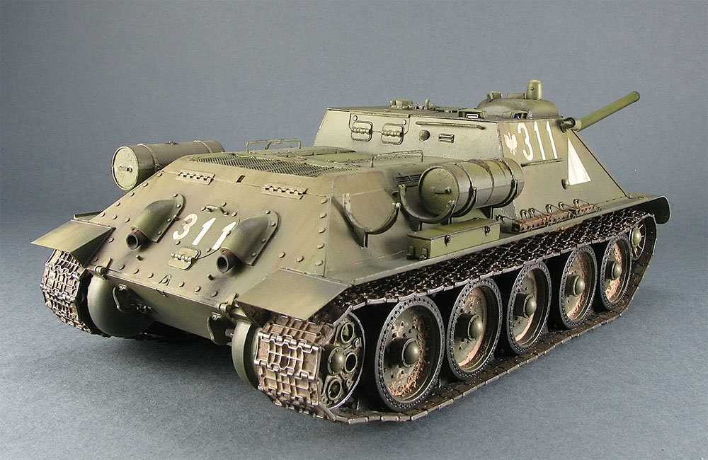 SU-85 Mod.1944 初期生産型 フルインテリア プラモデル (ミニアート 1/35 WW2 ミリタリーミニチュア No.35204) 商品画像_3