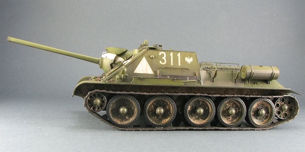 SU-85 Mod.1944 初期生産型 フルインテリア プラモデル (ミニアート 1/35 WW2 ミリタリーミニチュア No.35204) 商品画像_4