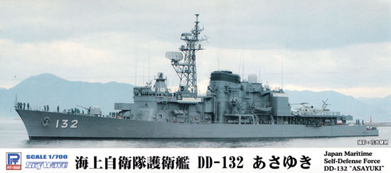 海上自衛隊 護衛艦 DD-132 あさゆき プラモデル (ピットロード 1/700 スカイウェーブ J シリーズ No.J078) 商品画像