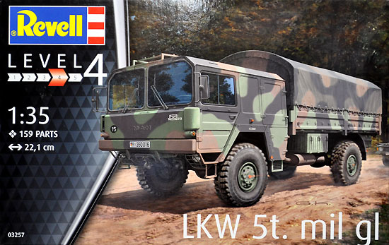 LKW 5t トラック プラモデル (レベル 1/35 ミリタリー No.03257) 商品画像
