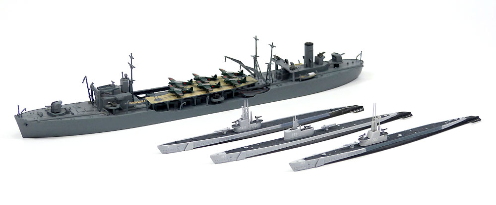 給油艦 速吸 & 米国 潜水艦 ブルーフィッシュ プラモデル (アオシマ 1/700 ウォーターラインシリーズ No.012123) 商品画像_2