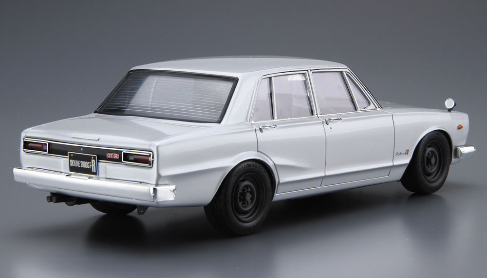 ニッサン PGC10 スカイライン 2000GT-R '70 プラモデル (アオシマ 1/24 ザ・モデルカー No.旧045) 商品画像_3