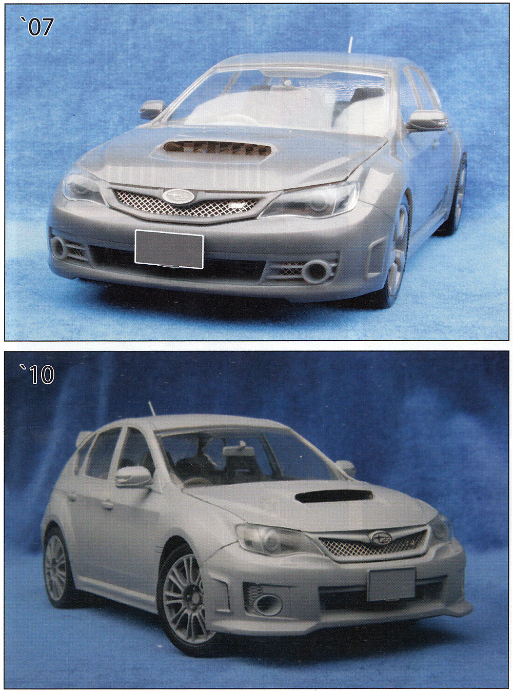 スバル GRB インプレッサ '07/'10 共通ディテールアップパーツセット エッチング (アオシマ 1/24 ディテールアップパーツシリーズ No.002) 商品画像_4