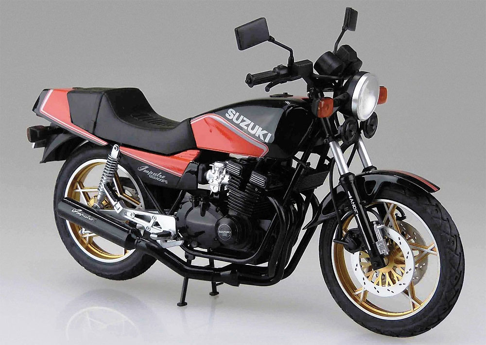 スズキ GSX400FS インパルス プラモデル (アオシマ 1/12 バイク No.旧041) 商品画像_2