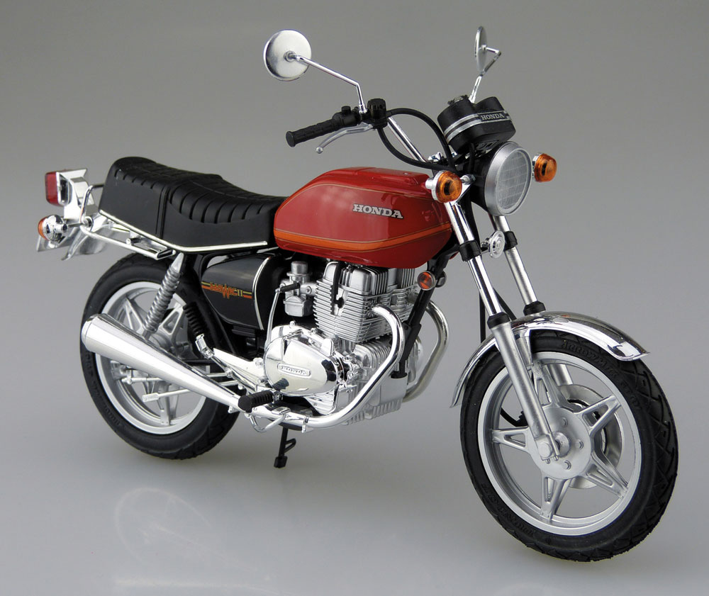 ホンダ ホーク 2 CB400T　(1978) プラモデル (アオシマ 1/12 バイク No.旧042) 商品画像_2