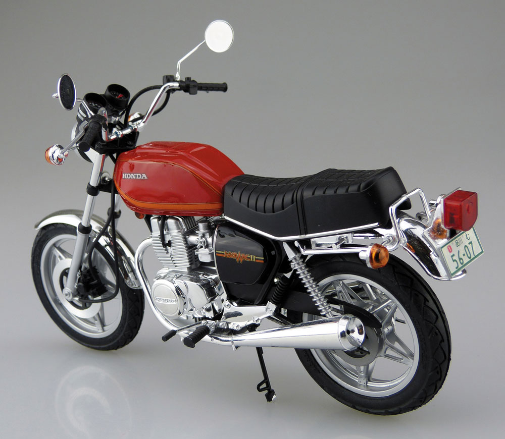 ホンダ ホーク 2 CB400T　(1978) プラモデル (アオシマ 1/12 バイク No.旧042) 商品画像_3