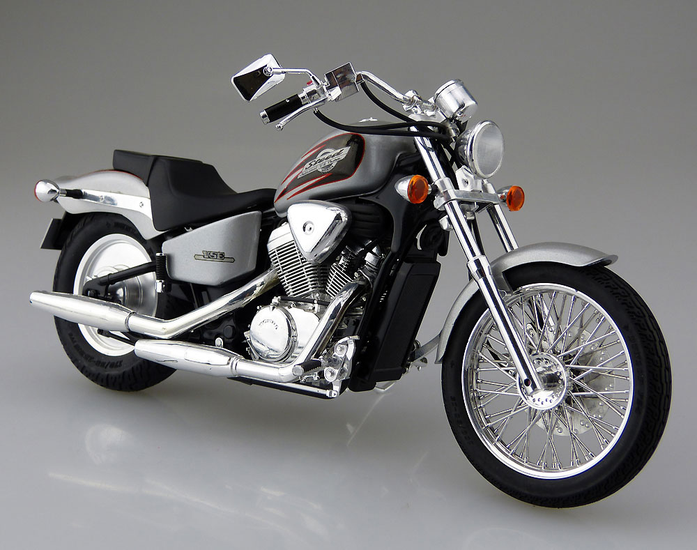 ホンダ STEED 400 カスタムパーツ付き プラモデル (アオシマ 1/12 バイク No.044) 商品画像_2