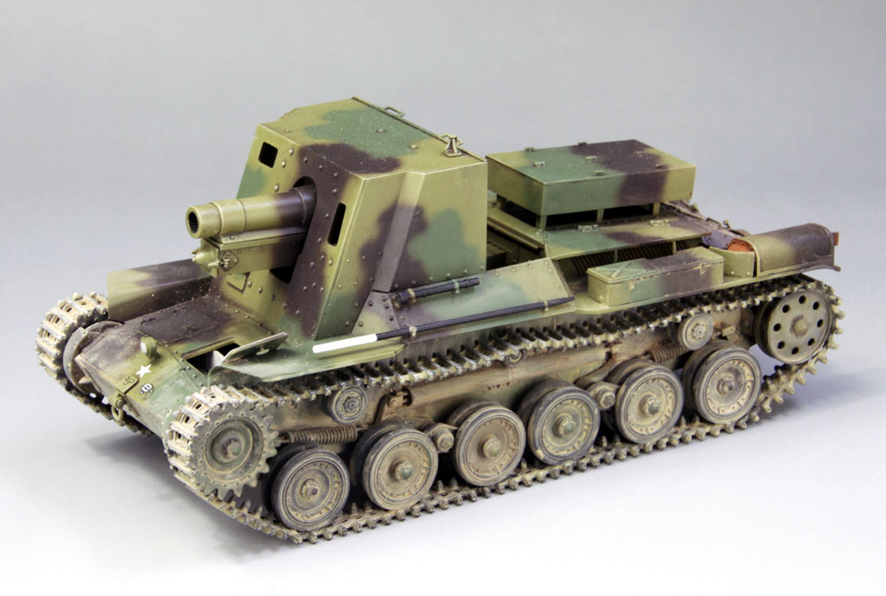 帝国陸軍 四式自走砲 ホロ プラモデル (ファインモールド 1/35 ミリタリー No.FM054) 商品画像_2