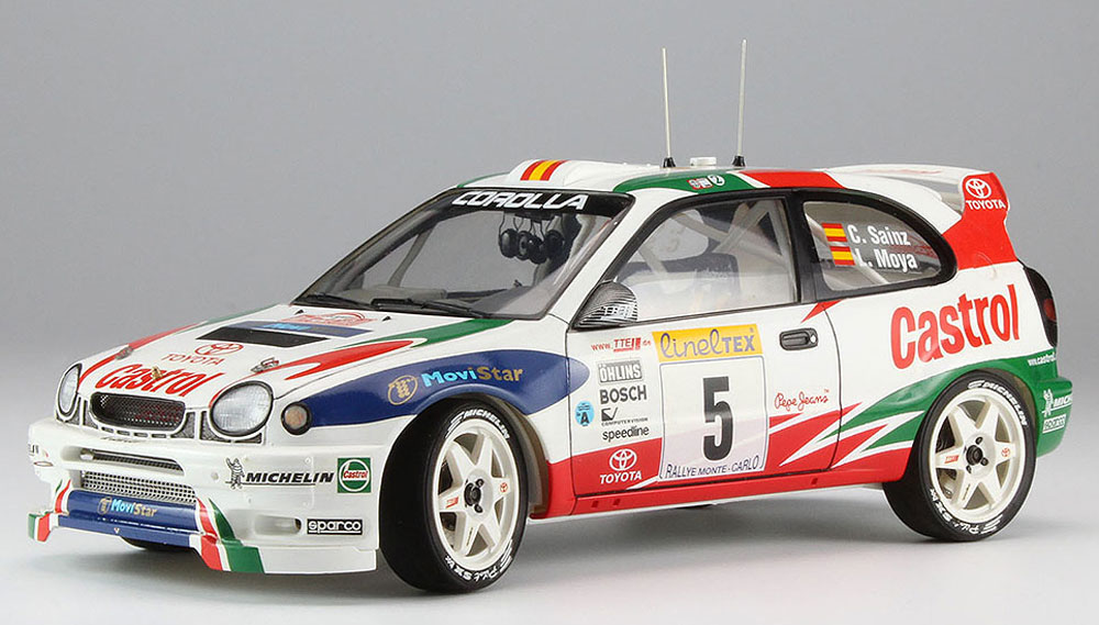 トヨタ カローラ WRC 1998 モンテカルロ ラリー ウィナー プラモデル (ハセガワ 1/24 自動車 限定生産 No.20266) 商品画像_2