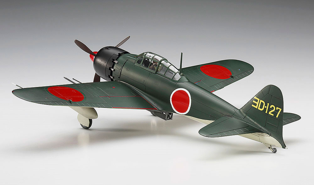 三菱 A6M7 零式艦上戦闘機 62型 第302航空隊 プラモデル (ハセガワ 1/32 飛行機 限定生産 No.08249) 商品画像_3