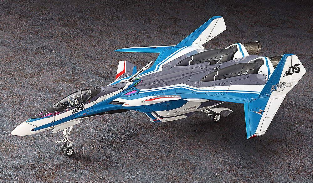 VF-31J ジークフリード ハヤテ機 マクロスΔ プラモデル (ハセガワ 1/72 マクロスシリーズ No.029) 商品画像_4