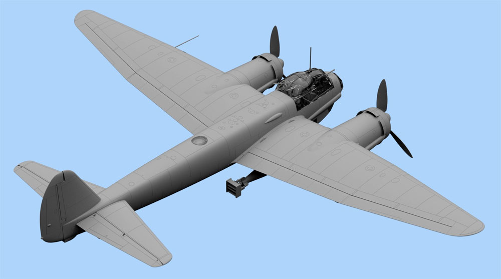 ユンカース Ju88A-4 Trop プラモデル (ICM 1/48 エアクラフト プラモデル No.48236) 商品画像_4