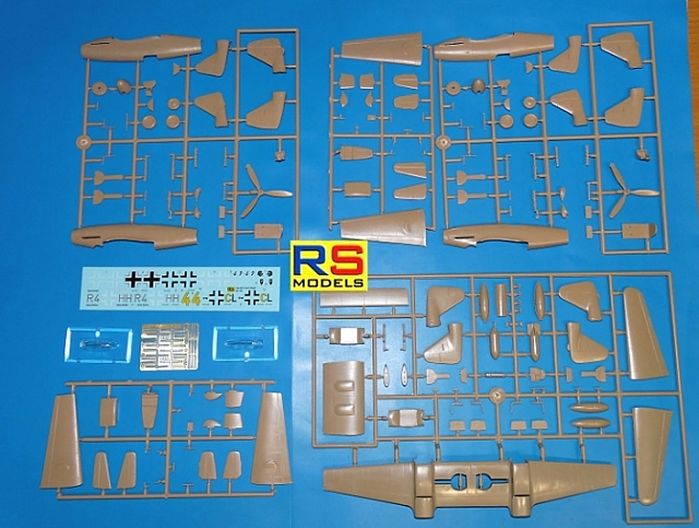 メッサーシュミット Me609 ナハトイェガー プラモデル (RS MODELS 1/72 エアクラフトモデル No.92198) 商品画像_1