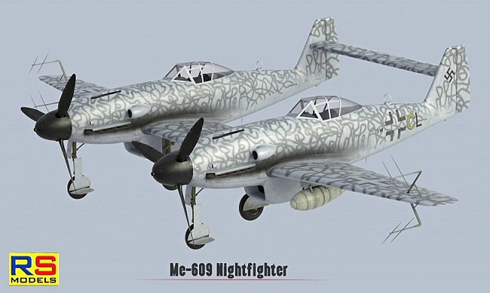 メッサーシュミット Me609 ナハトイェガー プラモデル (RS MODELS 1/72 エアクラフトモデル No.92198) 商品画像_3
