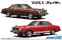 アオシマ 1/24 ザ・モデルカー トヨタ MX41 マーク 2 / チェイサー '79