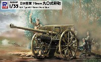 ピットロード 1/35　グランドアーマーシリーズ 日本陸軍 75mm 90式野砲