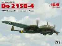 ICM 1/72 エアクラフト プラモデル ドルニエ Do215B-4 双発偵察機