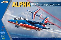 キネティック 1/48 エアクラフト プラモデル アルファジェット パトルイユ・ド・フランス 2017年