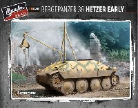 サンダーモデル プラスチックモデルキット ドイツ ベルゲヘッツァー 戦車回収車 初期型