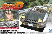 アオシマ 1/24 プリペイントモデル シリーズ 頭文字D 藤原拓海 AE86 トレノ プロジェクトD仕様