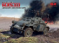 ICM 1/48 ミリタリービークル ドイツ Sd.Kfz.223 無線装甲車