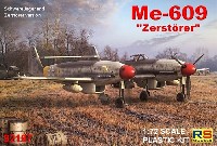 RS MODELS 1/72 エアクラフトモデル メッサーシュミット Me609 ツェルステラー