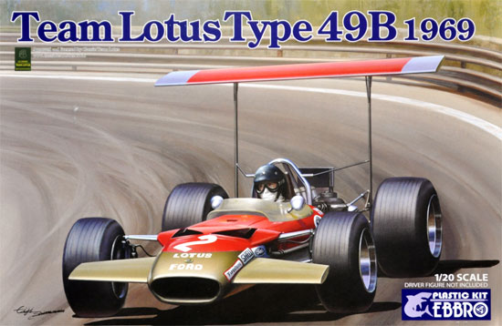 チーム ロータス Type 49B 1969 プラモデル (エブロ 1/20 MASTER SERIES F-1 No.20005) 商品画像