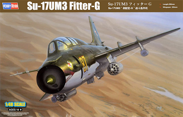 Su-17UM3 フィッター G プラモデル (ホビーボス 1/48 エアクラフト プラモデル No.81759) 商品画像