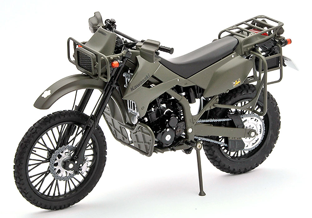 陸上自衛隊 偵察用 オートバイ カワサキ KLX250 完成品 (トミーテック リトルアーモリー （little armory） No.LM001) 商品画像_2