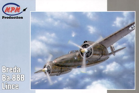 ブレダ Ba.88B リンチェ 双発攻撃機 プラモデル (MPM 1/72 エアクラフト プラモデル No.72538) 商品画像