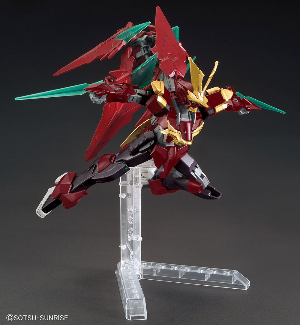 忍パルスガンダム プラモデル (バンダイ HGBF ガンダムビルドファイターズ No.057) 商品画像_2