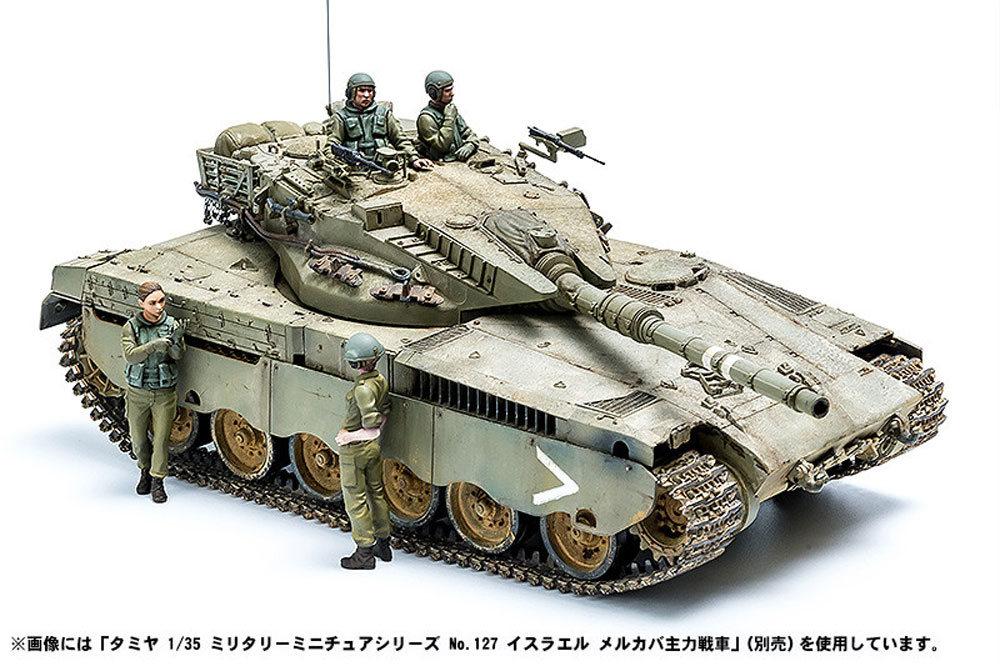 イスラエル 国防軍 タンククルーセット 1 プラモデル (マックスファクトリー PLAMAX No.35-002) 商品画像_4