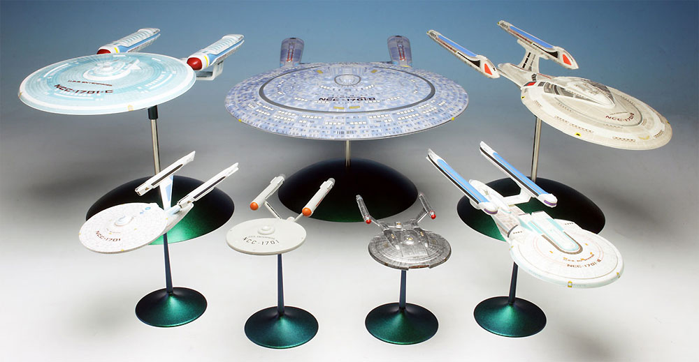 スタートレック エンタープライズ U.S.S. エンタープライズ モデルセット プラモデル (amt スタートレック（STAR TREK）シリーズ No.AMT954/06) 商品画像_2