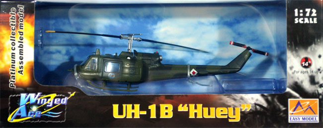 UH-1B アメリカ陸軍 完成品 (イージーモデル 1/72 ウイングド エース （Winged Ace） No.36909) 商品画像