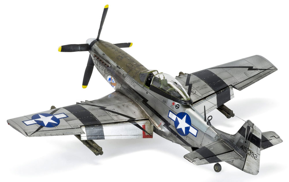 ノースアメリカン P-51D マスタング プラモデル (エアフィックス 1/48 ミリタリーエアクラフト No.A05131) 商品画像_3