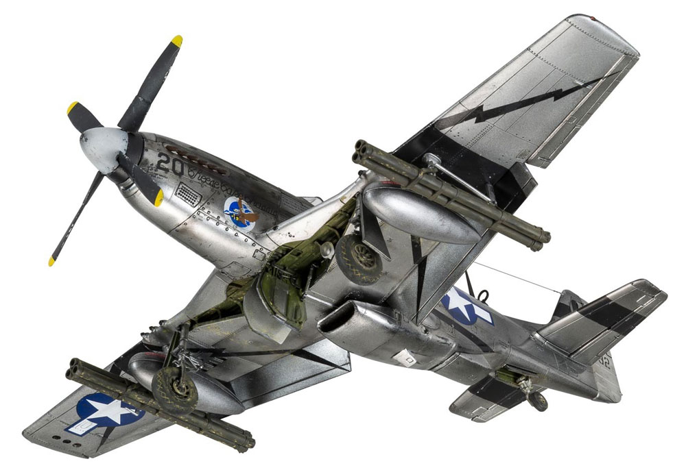 ノースアメリカン P-51D マスタング プラモデル (エアフィックス 1/48 ミリタリーエアクラフト No.A05131) 商品画像_4