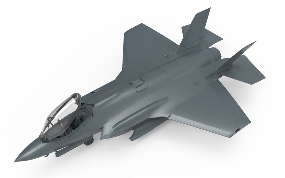 F-35A ライトニング 2 戦闘機 プラモデル (MENG-MODEL ロンギセプス シリーズ No.LS-007) 商品画像_2