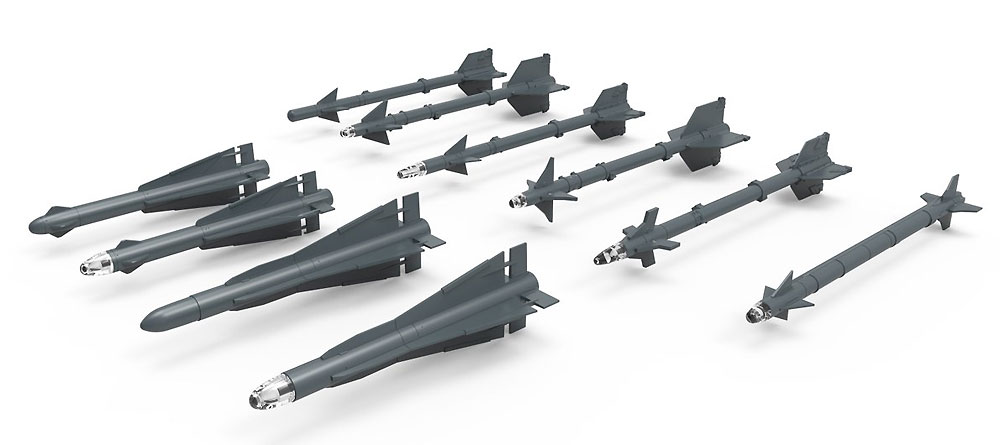アメリカ 近距離 空対空ミサイル プラモデル (MENG-MODEL サプライ シリーズ No.SPS-043) 商品画像_2