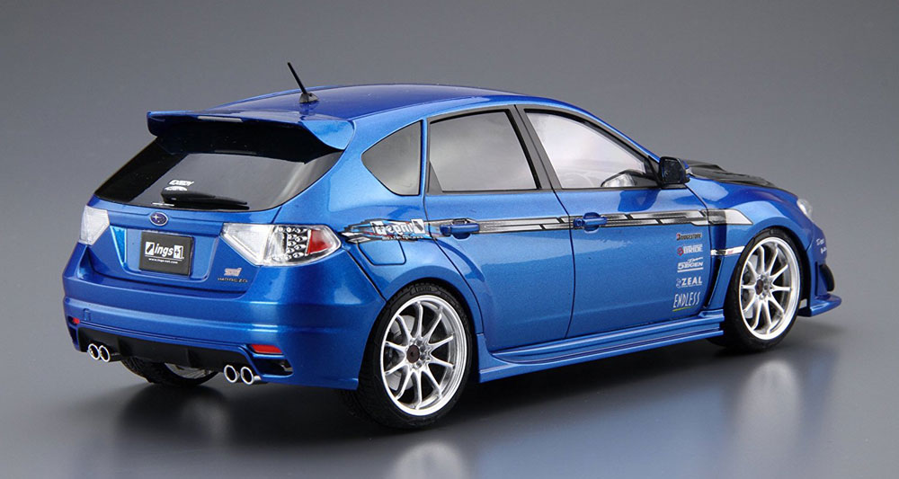 ings GRB インプレッサ WRX STI '07 (スバル) プラモデル (アオシマ 1/24 ザ・チューンドカー No.旧035) 商品画像_3