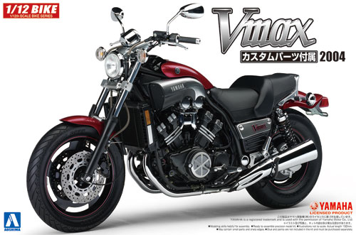 ヤマハ Vmax カスタムパーツ付き プラモデル (アオシマ 1/12 バイク No.047) 商品画像