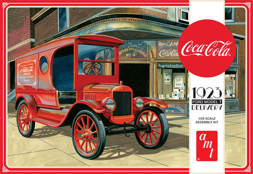 1923 フォード モデルT デリバリーバン コカコーラ プラモデル (amt 1/25 カーモデル No.AMT1024) 商品画像