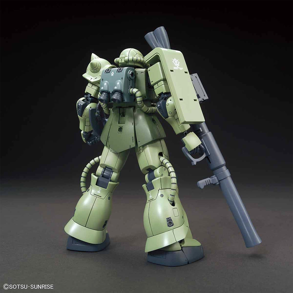 MS-06C ザク 2 C型/C-5型 プラモデル (バンダイ HG ジ・オリジン No.016) 商品画像_2