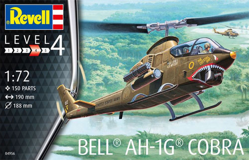 ベル AH-1G コブラ プラモデル (レベル 1/72 Aircraft No.04956) 商品画像