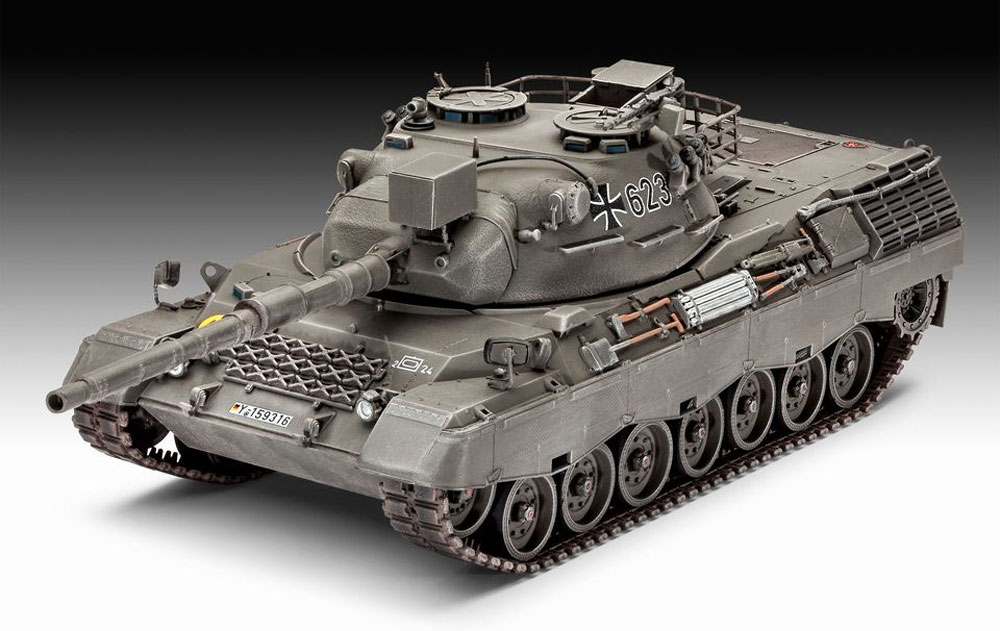 レオパルト 1A1 プラモデル (レベル 1/35 ミリタリー No.03258) 商品画像_2