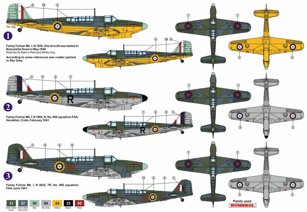 フェアリー フルマー Mk.1 プラモデル (AZ model 1/72 エアクラフト プラモデル No.AZ7565) 商品画像_1