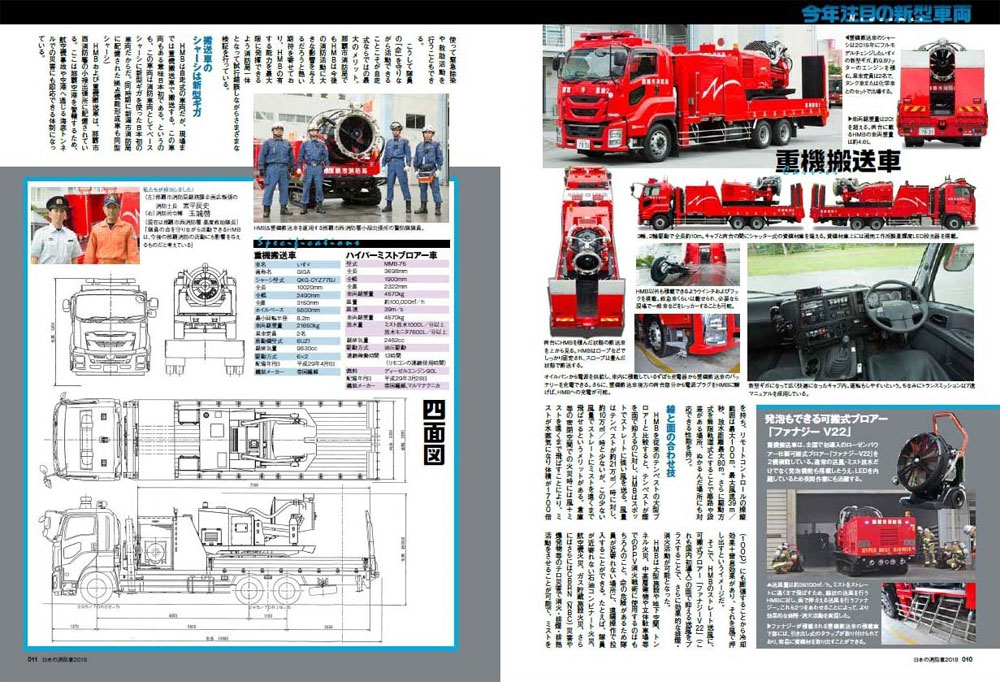 日本の消防車 2018 ムック (イカロス出版 イカロスムック No.61799-60) 商品画像_3