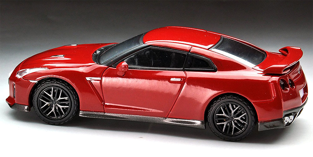 ニッサン GT-R プレミアムエディション 2017 モデル (赤) ミニカー (トミーテック トミカリミテッド ヴィンテージ ネオ No.LV-N148d) 商品画像_4